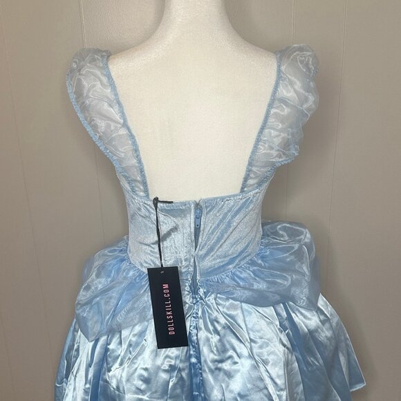 NWT Dolls Kill Come Find Me Cinderella Princess Costume - Picture 8 of 10